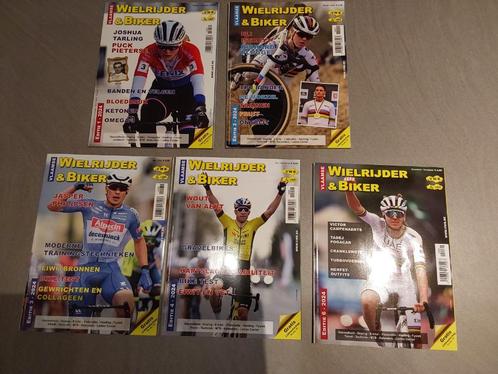 5 magazines "Vlaamse Wielrijder & Biker" jaargang 2024, Boeken, Tijdschriften en Kranten, Zo goed als nieuw, Ophalen of Verzenden