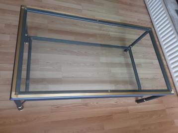 Table de salon, Huis en Inrichting, Tafels | Salontafels, Ophalen, Zo goed als nieuw, Glas