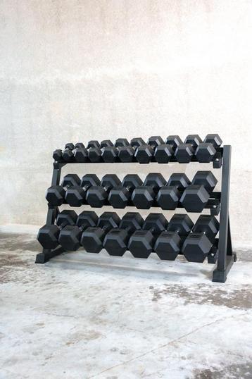 ResboSports Hex Dumbbells Set  2,5-25kg - hexagon Dumbbells