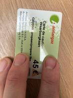 Antargaz waarborgkaart 8kg fles 45€, Enlèvement ou Envoi