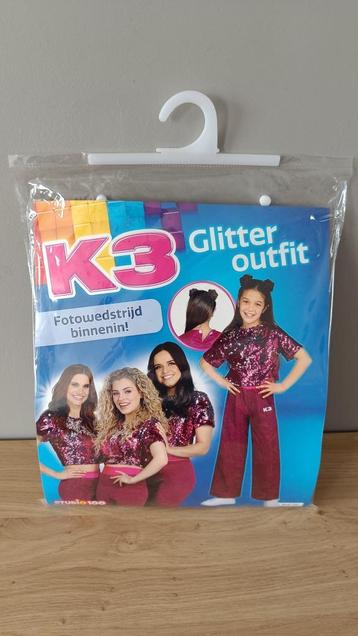 K3 Glitter outfit maat 152 disponible aux enchères