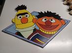 Peinture de Bert et Ernie sur bois, Enfants & Bébés, Chambre d'enfant | Aménagement & Décoration, Utilisé, Enlèvement ou Envoi