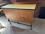 Vintage schoolbank, Huis en Inrichting, Ophalen, Gebruikt, Bureau