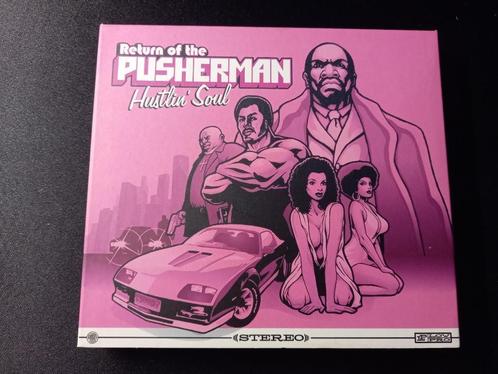 Return Of The Pusherman - Hustlin' Soul 3x Cd  Box 'Funk, Cd's en Dvd's, Cd's | R&B en Soul, Zo goed als nieuw, Soul of Nu Soul