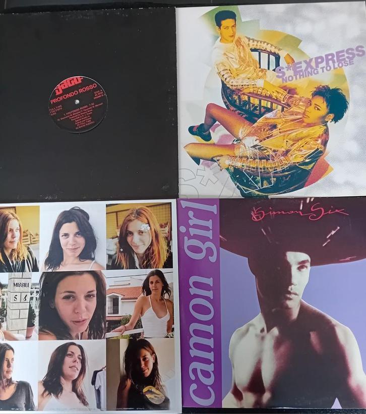 Lotje house/dance maxi's (9stuks), Cd's en Dvd's, Vinyl | Dance en House, Gebruikt, Overige genres, 12 inch, Ophalen of Verzenden