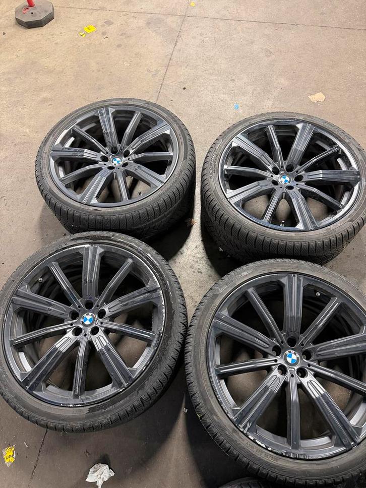 22” BMW X5 winterwielen 749M, Auto-onderdelen, Banden en Velgen, Banden en Velgen, Winterbanden, Overige maten, Gebruikt, Ophalen