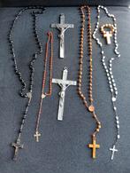 10tal Paternoster diverse afmetingen, Ophalen of Verzenden, Zo goed als nieuw, Sieraad, Christendom | Katholiek