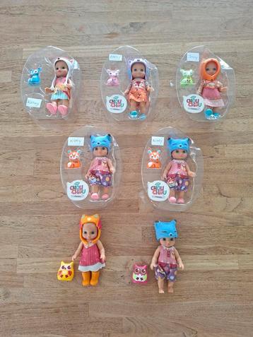 Poppetjes Mini chou chou per stuk te koop, Enlèvement ou Envoi, Comme neuf