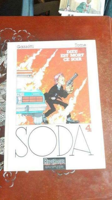 Soda 4 Dieu est mort ce soir EO Gazzotti Tome, Une BD, Enlèvement ou Envoi, Utilisé