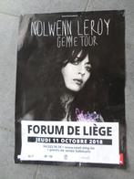 Nolwenn Leroy - affiche 60x40 cm - 2018, Collections, Musique, Utilisé, Enlèvement ou Envoi, Rectangulaire vertical