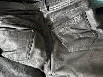Jeans en cuir RICHA taille 50 (32), Seconde main, Enlèvement ou Envoi, Richa, Pantalon | cuir
