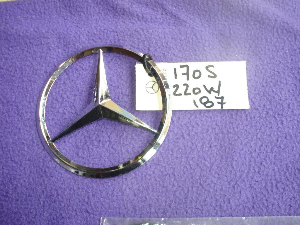 Nieuwe koffersterrren + type aanduidingen MERCEDES oldtimer, Auto-onderdelen, Achterklep, Mercedes-Benz, Nieuw, Ophalen of Verzenden