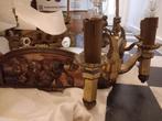 Grote zware arc deco/nouveau luster, Antiek en Kunst, Ophalen