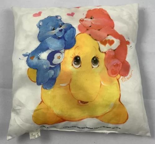 Troetelbeertjes Care Bears Kussen Boss Recru Vintage 1983, Kinderen en Baby's, Speelgoed | Knuffels en Pluche, Zo goed als nieuw