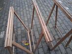 houten schragen, Ophalen, Zo goed als nieuw, Inklapbaar