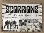 Poster Scorpions in Flanders Expo, Collections, Comme neuf, Enlèvement ou Envoi