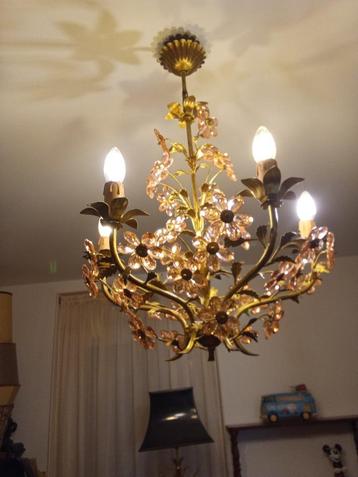 ancien lustre de murano, Enlèvement, Utilisé, Métal