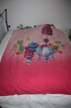 trolls dekbedovertrek 140x200cm + kussensloop, Gebruikt, Meisje, Dekbedovertrek, Ophalen of Verzenden