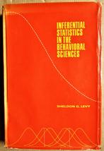 Inferential Statistics in the Behavioral Sciences - 1968, Gelezen, Sheldon G. Levy, Hoger Onderwijs, Verzenden