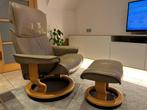 Stressless zetel te koop, Ophalen, Gebruikt, 75 tot 100 cm, Hout