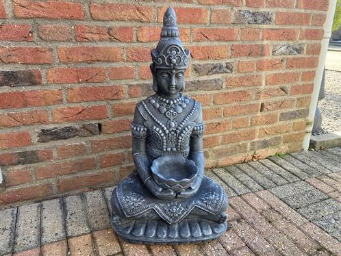 Boeddha 65cm hoog, Tuin en Terras, Tuinbeelden, Nieuw, Boeddhabeeld, Beton, Ophalen