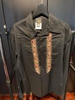 Chemise taille M, Zwart, Zo goed als nieuw, Roberto Cavalli, Halswijdte 39/40 (M)