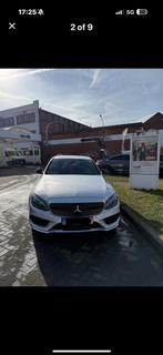 Mercedes Benz c200 amg line, Autos, Mercedes-Benz, Cuir, Argent ou Gris, Achat, Euro 6