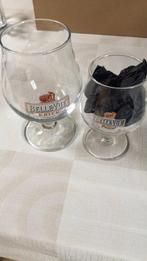 Bierglas Belle Vue Kriek gewoon en proeversglas, Ophalen of Verzenden, Zo goed als nieuw, Glas of Glazen, Overige merken
