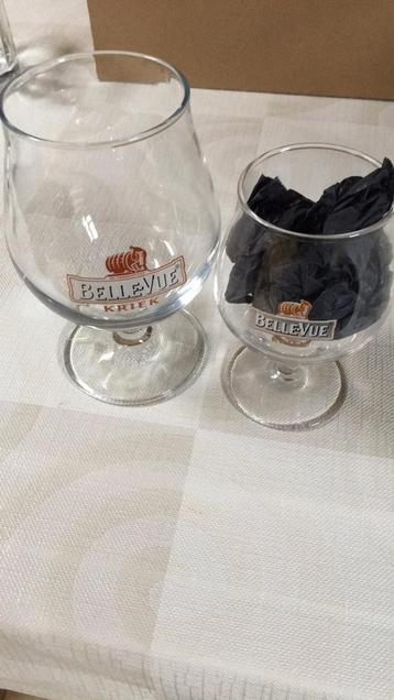 Verre à bière Belle Vue Kriek verre ordinaire et dégustateur, Collections, Enlèvement ou Envoi, Comme neuf, Verre ou Verres, Autres marques