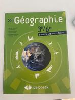 Géographie 3/6, Comme neuf, Secondaire, Géographie
