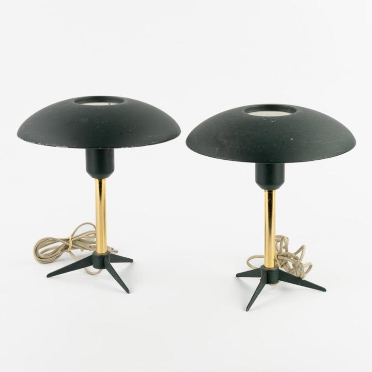 Een paar Minou tafellampen van Louis Kalff voor Phillips, Diversen, Bureau-accessoires, Gebruikt, Ophalen of Verzenden