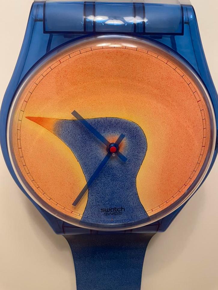 Swatch montre Folon XXL, Bijoux, Sacs & Beauté, Montres | Femmes, Comme neuf, Swatch, Enlèvement