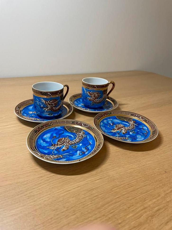 Chinees koffie en theeservies, Antiek en Kunst, Antiek | Servies compleet, Ophalen of Verzenden