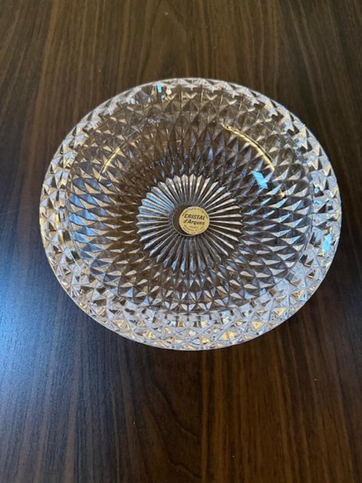 Asbak Christal d'Arques, Maison & Meubles, Accessoires pour la Maison | Poubelles, Neuf, Autres matériaux, Enlèvement