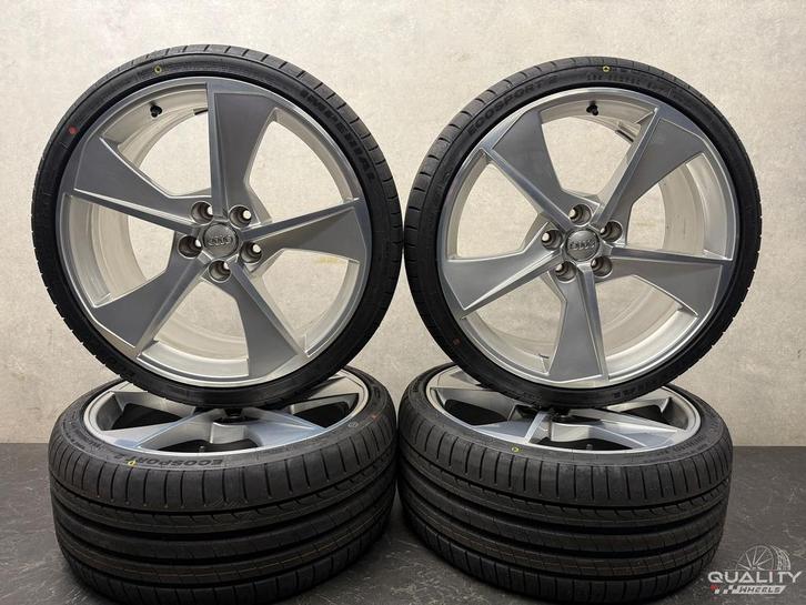 20” Org Audi A5 S5 2007-2026, RS4 B8 Velgen + Banden 265/30/, Auto-onderdelen, Banden en Velgen, Banden en Velgen, Zomerbanden