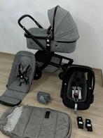 Joolz Day 3 Gorgeous Grey kinderwagen 3-in-1 Set, B, Voetenzak, Ophalen of Verzenden, Zo goed als nieuw
