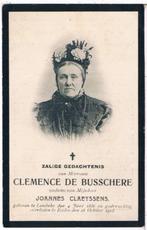 Bp. De Busschere Clemence. ° Lembeke 1836 † Eeckloo 1913, Collections, Images pieuses & Faire-part, Enlèvement ou Envoi, Image pieuse