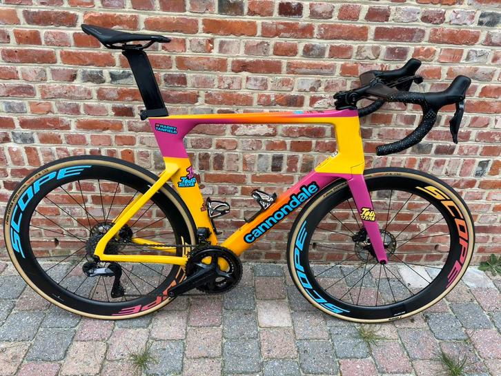 Cannondale SystemSix HiMod - maat 60 - Tdt, Fietsen en Brommers, Fietsen | Racefietsen, Gebruikt, Carbon, Ophalen