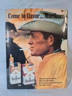 Reclame display 1973 Marlboro cowboy sigaretten, Verzamelen, Ophalen of Verzenden, Gebruikt, Reclamebord