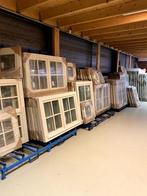 Luxe oudhollandse hardhouten kozijnen, Doe-het-zelf en Bouw, Ophalen, Nieuw, Gevelraam of Ruit, Dubbelglas