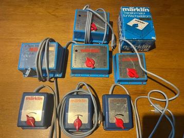 Märklin HO 7 transfo's types AC 6413-6631-6611-37540 beschikbaar voor biedingen
