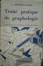 Traité pratique de graphologie de Crépieux Jamin, Enlèvement ou Envoi, Utilisé, Crépieux Jamin