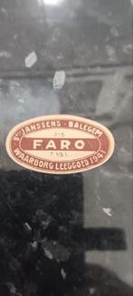 Oud bieretiket faro br Janssens Balegem, Verzamelen, Ophalen of Verzenden
