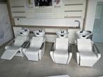 kappersstoelen / kapsalon/  knipstoel met wasbak, Elektronische apparatuur, Persoonlijke Verzorgingsapparatuur, Ophalen, Zo goed als nieuw