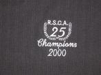 zwarte retro polo , trui , RSCA Anderlecht champions 2000 ,, Verzamelen, Ophalen, Gebruikt, Shirt