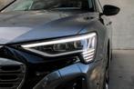 Audi Q8 e-tron 55 S-Line TREKHAAK B&O, Auto's, Audi, Zwart, 0 kg, 408 pk, Q8 e-tron