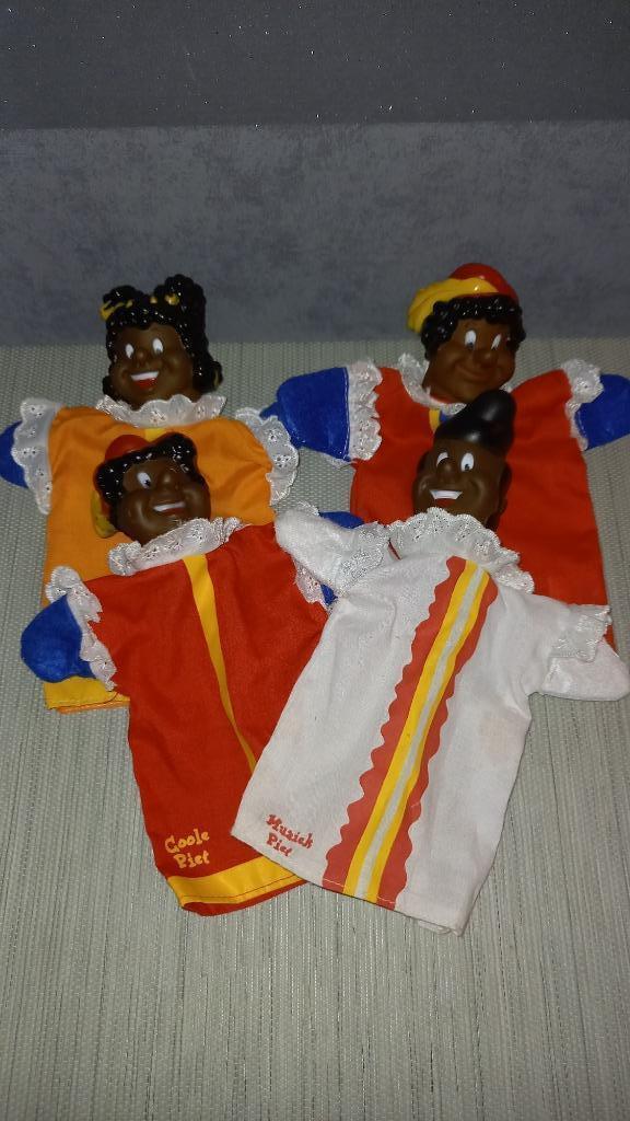 Pieten handpoppen, Diversen, Sinterklaas, Zo goed als nieuw, Ophalen of Verzenden