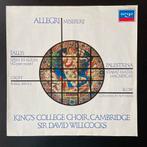 LP Allegri (Miserere) Tallis - Palestrina 1986 NM, Ophalen of Verzenden, Barok