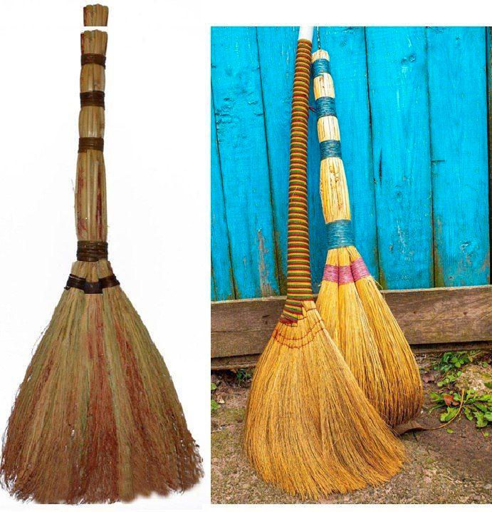 bezems van sorghum, Huis en Inrichting, Schoonmaakartikelen, Bezem of Borstel, Ophalen