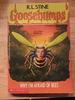 Goosebumps Why I'm afraid of Bees, R. L. Stine, 1994, Boeken, Science fiction, Ophalen of Verzenden, Zo goed als nieuw, R. L. Stine
